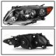 Toyota Corolla 2009-2010 Black Headlights