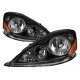 Toyota Sienna 2006-2010 Black Headlights