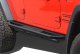 Jeep Wrangler JK 2-Door 2007-2017 Black Aluminum Rock Sliders Steps Bars