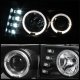 Chevy Colorado 2004-2012 Black Projector Headlights