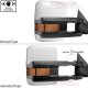 GMC Sierra 2500HD 2003-2006 White Towing Mirrors LED Lights Power Heated