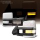 Chevy Avalanche 2003-2006 White Towing Mirrors Clear LED DRL Power Heated