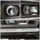 Chevy TrailBlazer 2005-2009 Black Projector Headlights LED DRL