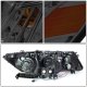 Honda Crosstour 2012-2015 Smoked Projector Headlights LED DRL
