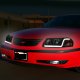 Chevy Impala 2000-2005 Smoked Headlights LED DRL