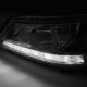 Honda Accord 2013-2015 Smoked Projector Headlights Tube DRL