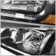 Honda Accord 1998-2002 Black Headlights Tube DRL