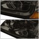 Honda Accord 1998-2002 Smoked Headlights Tube DRL