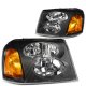 GMC Envoy 2002-2009 Black Headlights
