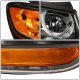 Hyundai Santa Fe 2007-2012 Black Headlights