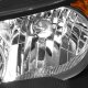Toyota RAV4 2006-2008 Black Headlights