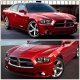 Dodge Charger 2011-2014 Black Headlights
