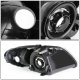 Dodge Caravan 2001-2007 Headlights Black Housings
