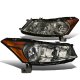Honda Accord Sedan 2008-2012 Smoked Headlights