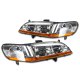 Honda Accord 1998-2002 Headlights Chrome