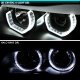 BMW 3 Series Sedan 2006-2008 Black  Halo Projector Headlights