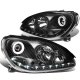 Mercedes Benz S500 2000-2006 W220 Black Halo Projector Headlights LED DRL