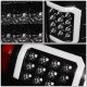 Chevy Silverado 2500HD 2007-2014 Black LED Tail Lights C-Tube