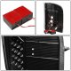Chevy Silverado 3500HD 2007-2014 Black LED Tail Lights