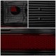 Chevy Silverado 2500HD 2007-2014 Black Smoked LED Tail Lights