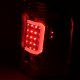 Chevy Silverado 2007-2013 Clear LED Tail Lights Red C-Tube