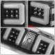 Chevy Silverado 2014-2018 Black LED Tail Lights C-Tube