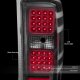 Chevy Silverado 2014-2018 Black LED Tail Lights