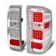 Chevy Silverado 2014-2018 Clear LED Tail Lights