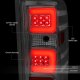 GMC Sierra 3500HD Dually 2015-2019 Smoked LED Tail Lights Red C-Tube