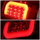 Dodge Ram 2009-2018 LED Tail Lights Red C-Tube