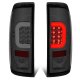 Ford F350 Super Duty 2008-2016 Smoked LED Tail Lights C-Tube
