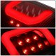 Ford F550 Super Duty 2008-2016 Black LED Tail Lights Red C-Tube