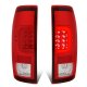 Ford F350 Super Duty 2008-2016 LED Tail Lights Red C-Tube