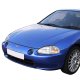 Honda Del Sol 1993-1995 Smoked Fog Lights