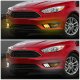 Ford Focus 2015-2017 Yellow Fog Lights