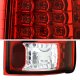 Isuzu Hombre 1996-2000 Red and Clear LED Tail Lights