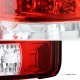 Isuzu Hombre 1996-2000 Red and Clear LED Tail Lights