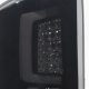 GMC Sierra 3500HD Dually 2007-2014 Custom LED Tail Lights Black Smoked