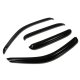 Toyota Tacoma 2001-2004 Double Cab Tinted Side Window Visors Deflectors