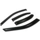 Mitsubishi Galant 1999-2003 Tinted Side Window Visors Deflectors