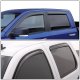 Jeep Wrangler JK 2-Door 2007-2017 Tinted Side Window Visors Deflectors