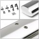 Ford F150 SuperCab 2004-2008 Nerf Bars Stainless 4 Inch