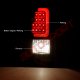 Chevy Silverado 3500 2001-2002 Red LED Tail Lights Tube