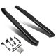 Dodge Ram 3500 Regular Cab 2003-2009 Nerf Bars Curved Black 4 Inch