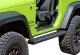 Jeep Wrangler JK 2-Door 2007-2018 iBoard Running Boards Black Aluminum 4 Inch