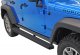 Jeep Wrangler JK 4-Door 2007-2018 iBoard Running Boards Black Aluminum 4 Inch