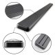 Ford F550 Super Duty Crew Cab Long Bed 2011-2016 Wheel-to-Wheel iBoard Running Boards Black Aluminum 5 Inch