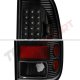 Ford F150 1997-2003 Black Headlights LED DRL Signal and LED Tail Lights