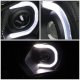 Toyota Tacoma 2012-2015 Black Projector Headlights Tube DRL