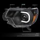 Toyota Tacoma 2012-2015 Black Projector Headlights Tube DRL